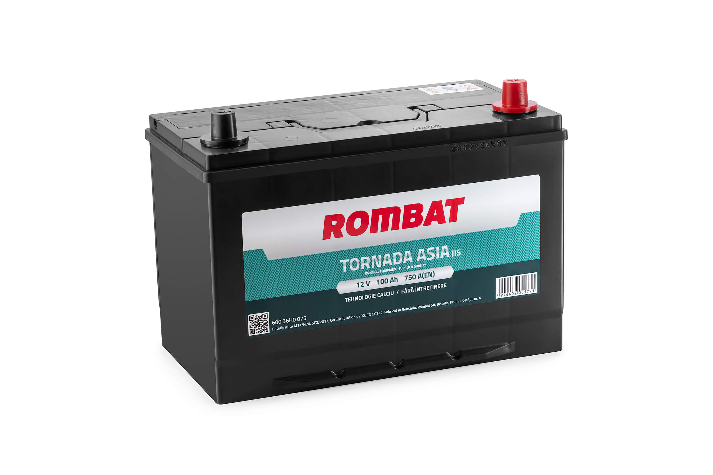 Baterie de pornire 600 36H0 075 ROMBAT